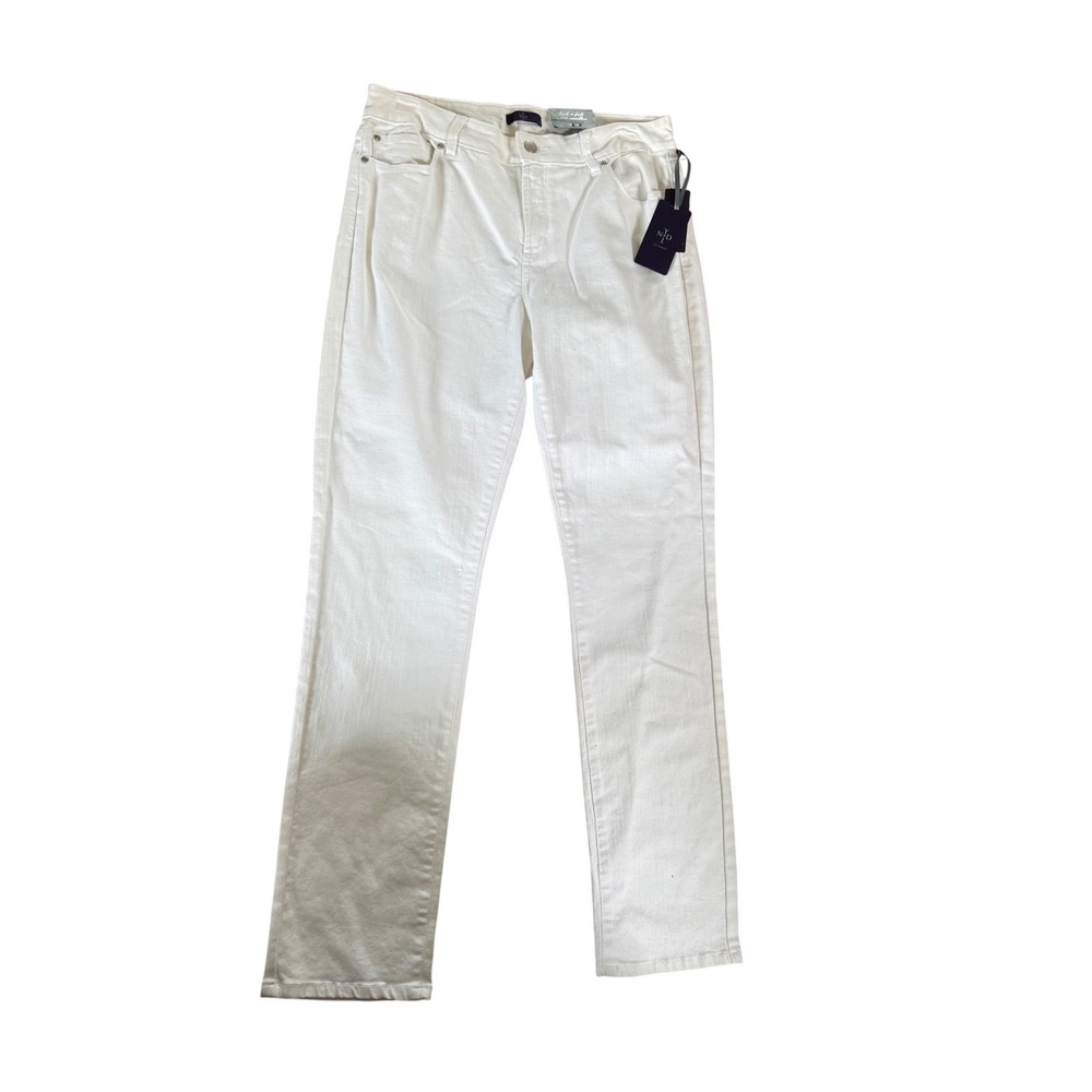 NWT NYDJ skinny white denim‎ pants comfort